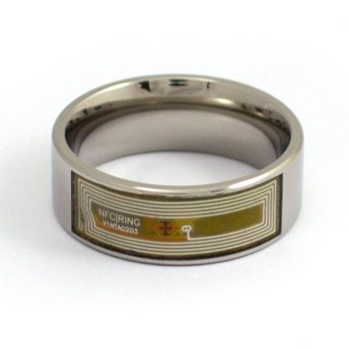Titanium NFC Ring