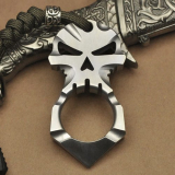 Titanium Skull Skeleton Pendant Keychain Tool-Devil eye