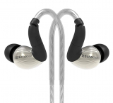 Titanium in-Ear Monitor with Tangle-Free Cable for Apple iPhone