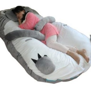 Totoro Double Bed Sleeping Bag Pad Sofa