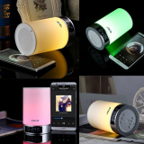 Touch Sensor Bedside Lamp Dimmable Bedside Night Light with Bluetooth Speaker