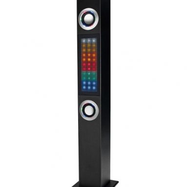 Tower Speaker System with Color Changing Lights