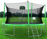 Trampoline with Safety Enclosure