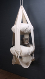 Trapeze Double Tiered Suspended Cat Climber/Lounge