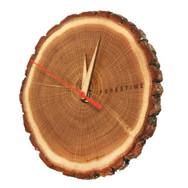 TreeHouse London Handmade 100% Natural 7″ Oak Wooden Wall Clock