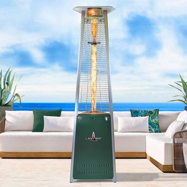 Triangle Glass Tube Outdoor Patio Heater