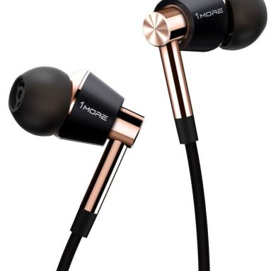 Triple Driver In-Ear Headphones with In-line Microphone and Remote