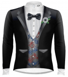 Tuxedo Design Cycling Jersey Men’s Long Sleeve