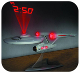U.s.s. Enterprise Projection Alarm Clock