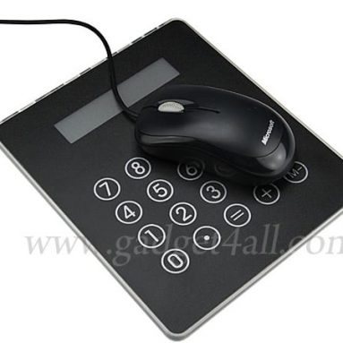 Mousepad Calculator With 3-Port Hub
