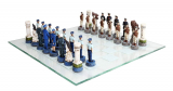 US Air Force vs Marines Military Chess Set Hand Painted