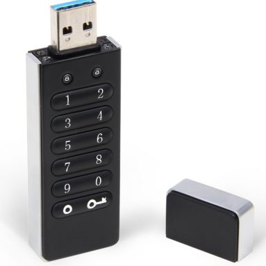 USB 3.0 256 Bit AES Encrypted Flash Drive Weather Resistant