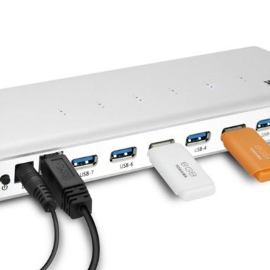 USB 3.0 7-Port Hub Premium Aluminum Hub