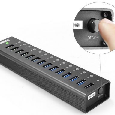 USB 3.0 Aluminum 13-Port Hub