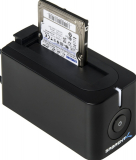 USB 3.0 to SATA External Hard Drive Docking Station for 2.5 or 3.5in HDD, SSD