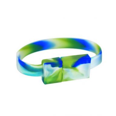 Rainforest USB Flash Drive Wristband