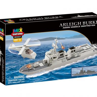 USS Arleigh Burke Aegis Missile Destroyer 1058 Pieces