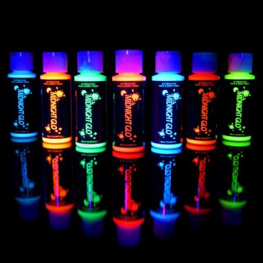 UV Neon Face & Body Paint Glow Kit
