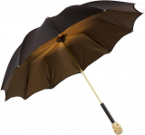 UV Umbrella Gold Skully