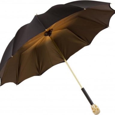UV Umbrella Gold Skully