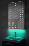 Ultra-Slim LED Bathroom Mirror With Demister Pad & Sensor