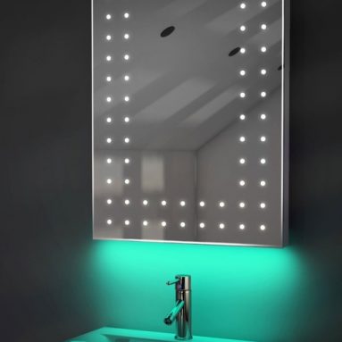 Ultra-Slim LED Bathroom Mirror With Demister Pad & Sensor