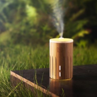 Ultransmit Aroma Bamboo Ultrasonic Aroma Diffuser / Humidifier / Purifier