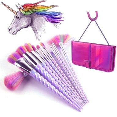 Unicorn Makeup Brushes Set