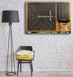 Unique Wall Game Scrabble Set