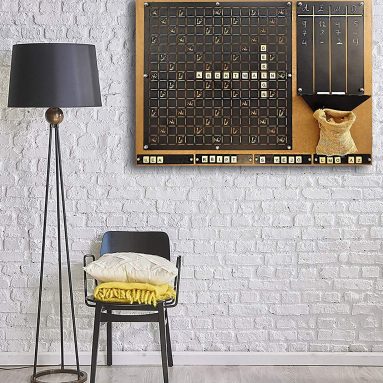 Unique Wall Game Scrabble Set
