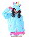 Unisex Cartoon Hoodies Animal Costume Sweater Jacket