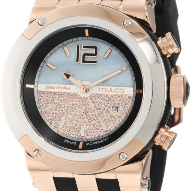 Unisex Bluemarine Glass Chronograph Swiss Movement Watch