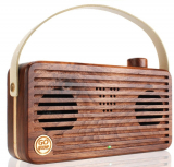 Universal Retro Wood Bluetooth Speaker with Wireless NFC Technology