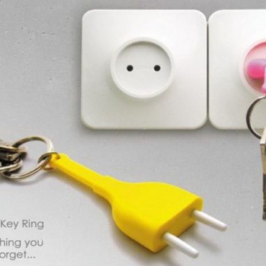 Unplug Key Ring Key Holder Living Style Wall Decoration