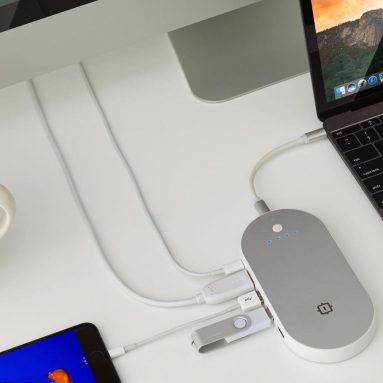 Urbo PowerHub 6-in-1 Type-C Port Multiplier with 3x USB 3.0 Ports