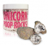 V-DAY UNICORN POOP ROCKS! SPARKLY + SCENTED GEODES