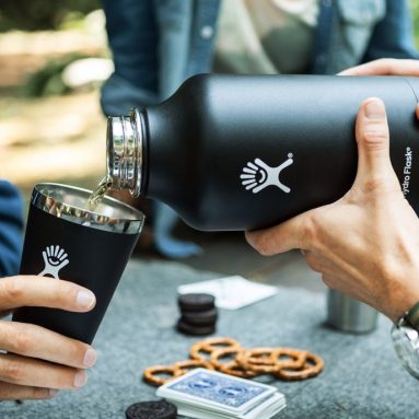 Vacuum Insulated Stainless Steel Beer Growler/Water Bottle