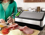 Vacuum Sealing System with Bonus Built-in Retractable Handheld Sealer