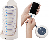 Charging Stand with 10 Chargers