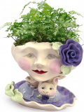 Victorian Lovelies Sculpted Indoor Head Planter