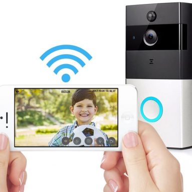 Video Doorbell, Smart Doorbell 720P HD Wifi Security Camera