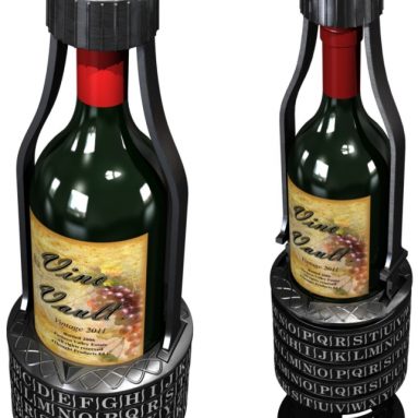 Vino Vault Wine Cryptex – Brain Teaser Puzzle