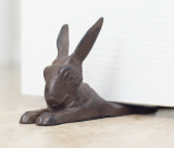 Vintage Cast Iron Bunny Rabbit Door Stop
