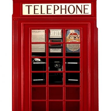 British Telephone Booth Hard Back Case Cover for Apple iPhone 7 Plus