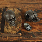 Vintage Style Cast Iron Skull Bottle Opener