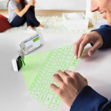 Virtual Laser Projected USB Bluetooth Keyboard and Touchpad