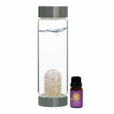 VitaJuwel Gem Water Bottle ViA – Luna w/Free Organic Clary Sage Essential Oil