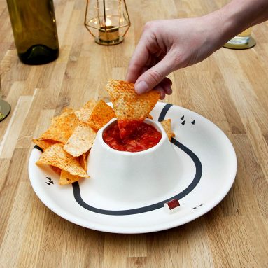 Volcano Novelty Dishes Snack Table