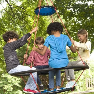 Vortex Spinning Ring Swing