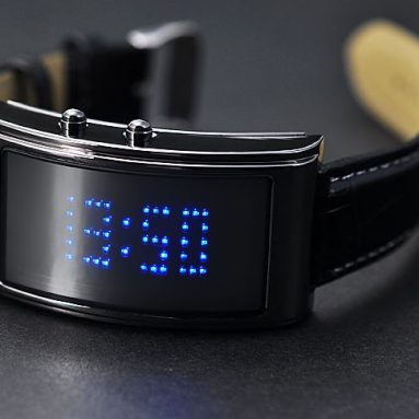 LED Watch for Ladies with Scrolling Text